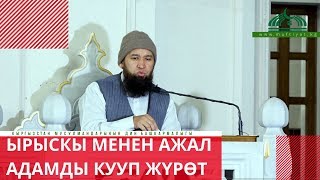 Ырыскы менен ажал адамды кууп жүрөт /Таңкы сабак/ 31 01 20