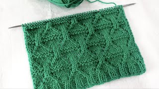 Beautiful and Simple Stitch Pattern for Your Knitting Projects