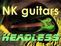 Unboxing my NK Guitars Headless Fanned Fret 7-String Guitar w/ Case!