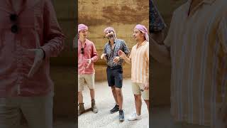 The Dutch Tenors singing in Petra, Jordan. 'Somebody to Love' #shorts