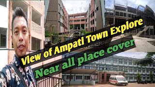 View of Ampati Super Market//Civil Hospital Ampati//International Football Studium//British Vlogs