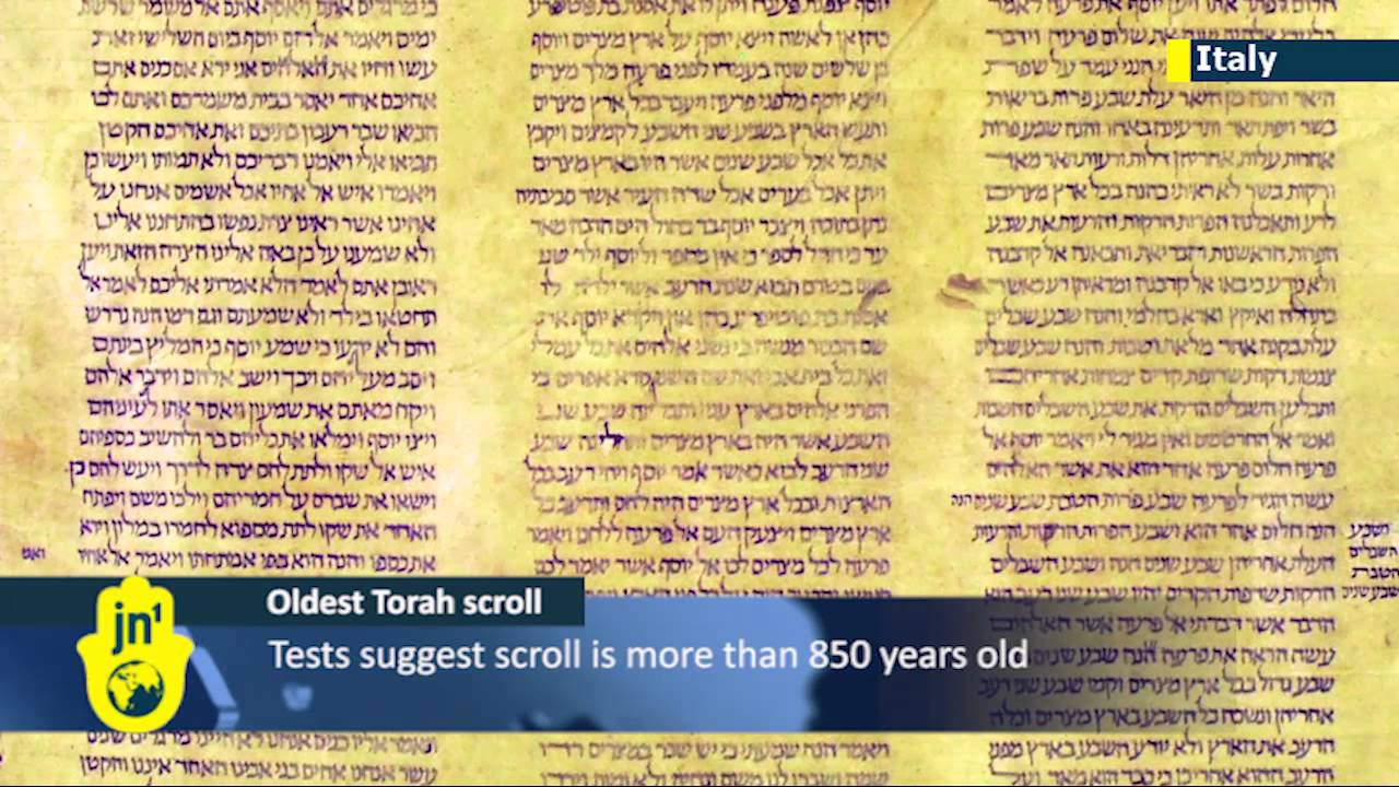 World's Oldest Torah Scroll: University Of Bologna Says Jewish Scroll ...