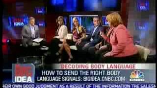Janine Driver on the Big Idea with Donny Deutsch:    The New Art of Selling - Decoding Body Language