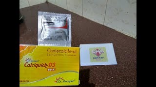 [Hindi] Vitamin D Benefits - Calcirol Granules | Calciquick Capsules in Hindi-PanTan