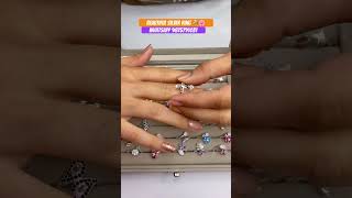 Beautiful silver designer rings 💍😍🌸 with 68% discount #shorts #youtubeshorts #shortvideo