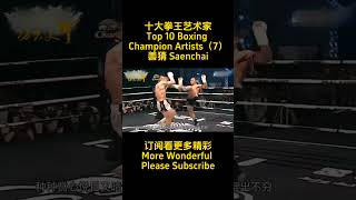 十大拳王艺术家Top 10 Boxing Champion Artists（7）善猜 Saenchai