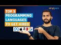 Top 5 Programming Languages To Get Hired In MAANG | Best Programming Languages For 2026 |Simplilearn