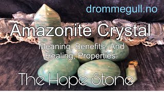 ✨Amazonite Crystal: Meaning, Benefits, And Healing Properties✨#crystals #benefits #stones #healing