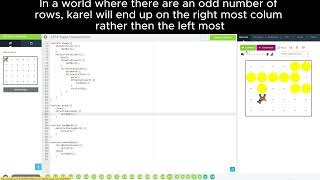 CodeHS Karel 2.17.4 (CleanUpKarel)