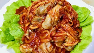 (15-4)旬の牡蠣をキムチ漬け(생굴 김치)冬の珍味 #cooking #韓国料理 #キムチ #kimchi #牡蠣 #カキ