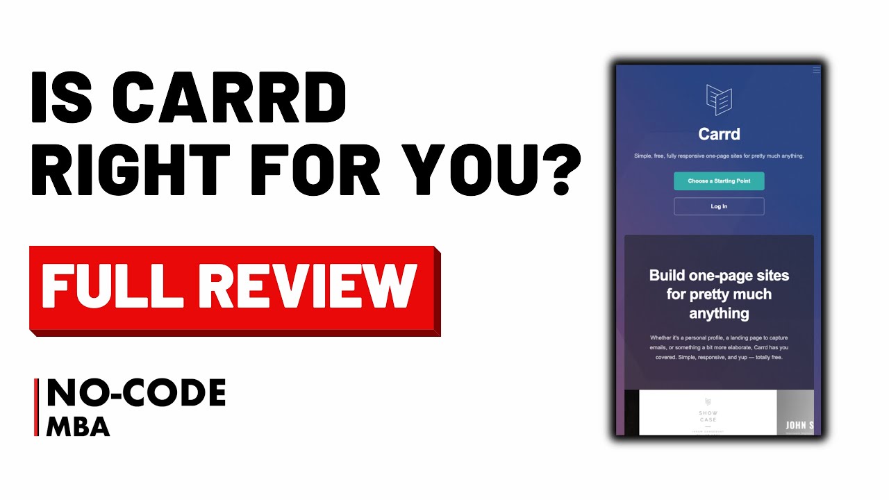 Carrd Review: Is This The Simplest Website Builder? And Is It Right For ...