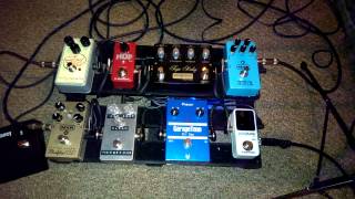 Philip Joyce - New board and Amp setup.