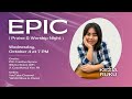 EPIC Spec. Praise & Worship Night | 04 Oct 2023 | Kezia Ruku