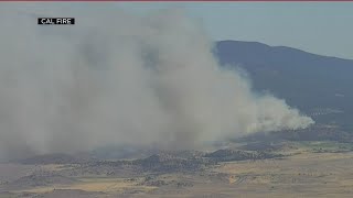 Mountain Fire has burned 1,464 acres and is 0% contained