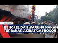 Bengkel dan Warung Makan di Pulo Gadung Terbakar, 1 Orang Alami Luka Bakar