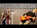 Bon Jovi - You Give Love A Bad Name Full Lesson (With Tabs)