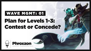 Wave Management 01: Contest or Concede at Levels 1-3