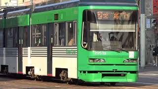 広島電鉄　3950形3953号車　十日市町電停付近にて　20171113