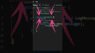What is a Namespace? #unity #scripting #tutorial #gamedesigntutorial #gamedevelopmenttutorial