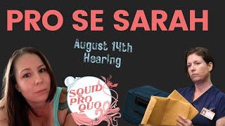 Sarah Boone hearing from 8/14