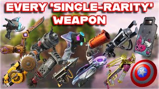 Ranking EVERY 'SINGLE-RARITY' WEAPON In FORTNITE HISTORY From WORST To BEST