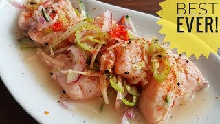 How to make kilawin or kinilaw na Salmon ( The right way )