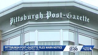 Over 100 employees to be affected after Pittsburgh Post-Gazette files closure notice