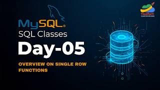 SQL Day-05: Overview on SingleRow Functions #explore #free #sql #new #vaarahicloudtechnologies #day5