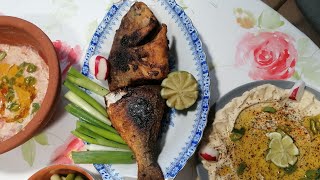 Fische Braten mit Chef Abu harb [Hamoos küche]