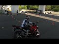 第750回へなちょこライダー走行会 シフトさん kawasaki ninja1000 2023 6 3 slalom course run practices moto gymkhana