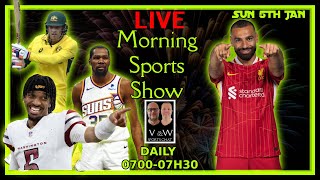 Jumpstart Your Morning with Vik and Wern's High-Energy Sports Show!