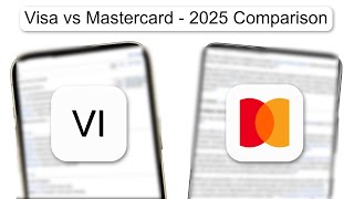 Visa Vs Mastercard 2025 Comparison (2026)
