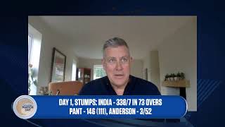 Match Day Live | England vs India, 5th Test | Day 1, Stumps