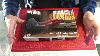 first Impressions, Dora Wings 1/48 Percival Proctor civilian.