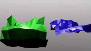 Data Visualization Blender+Python - Planes