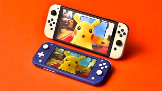 Switch OLED vs Switch Lite | The Better Handheld
