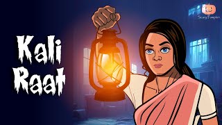 Kali Raat Horror Story | Scary Pumpkin | Hindi Horror Stories | Animated Stories