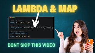 Lambda and Map Function In #python | @pythonintelugu