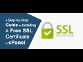 Free SSL Certificate Installation Guide | WordPress-cPanel Tutorials | Secure Your Website Now!!