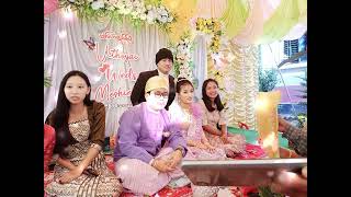 A wedding ceremony of Marma young couple.