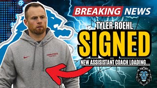 Detroit Lions EXPECTED To Hire Tyler Roehl As Offensive Assistant Coach!