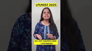 Lpunest Discount| Lpunest Registration Fees| Lpunest Result| Lpunest Code| Lpunest Syllabus| Lpunest