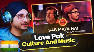 Indian Reaction on Sab Maya Hai | Attaullah Esakhelvi & Sanwal Esakhelvi | Coke Studio Season 10