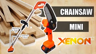 Review Chainsaw Mini Murah - Xenon CDMCS1846