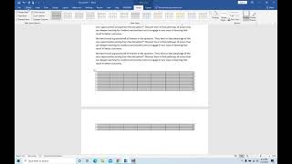 Microsoft Word How to keep whole table together on one page