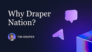 Tim Draper on Decentralised Governance with Draper Nation