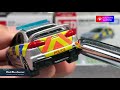 tomica uk police nissan silvia with toyota land cruiser and evo x