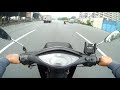 ep. 06 😎 125 to 130 kph 15 36 sprocket combination honda wave 100 pandz motovlog