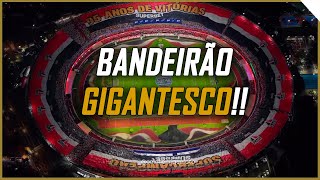 BANDEIRÃO GIGANTESCO DA TORCIDA DO SÃO PAULO CONTRA O CORINTHIANS!!