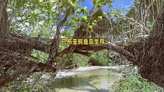 The second episode of the survival of the crocodile island in Papua  after building a tree house to